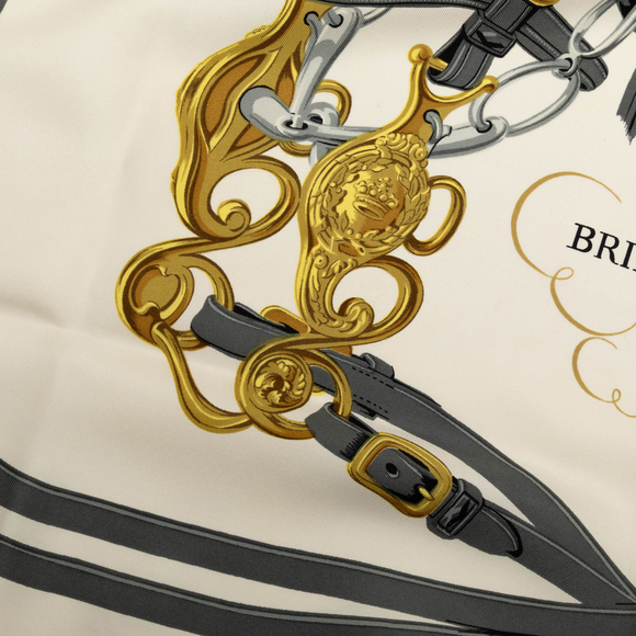 Pre-Loved Hermes Brides de Gala Silk Scarf 90 - Picture 7 of 10